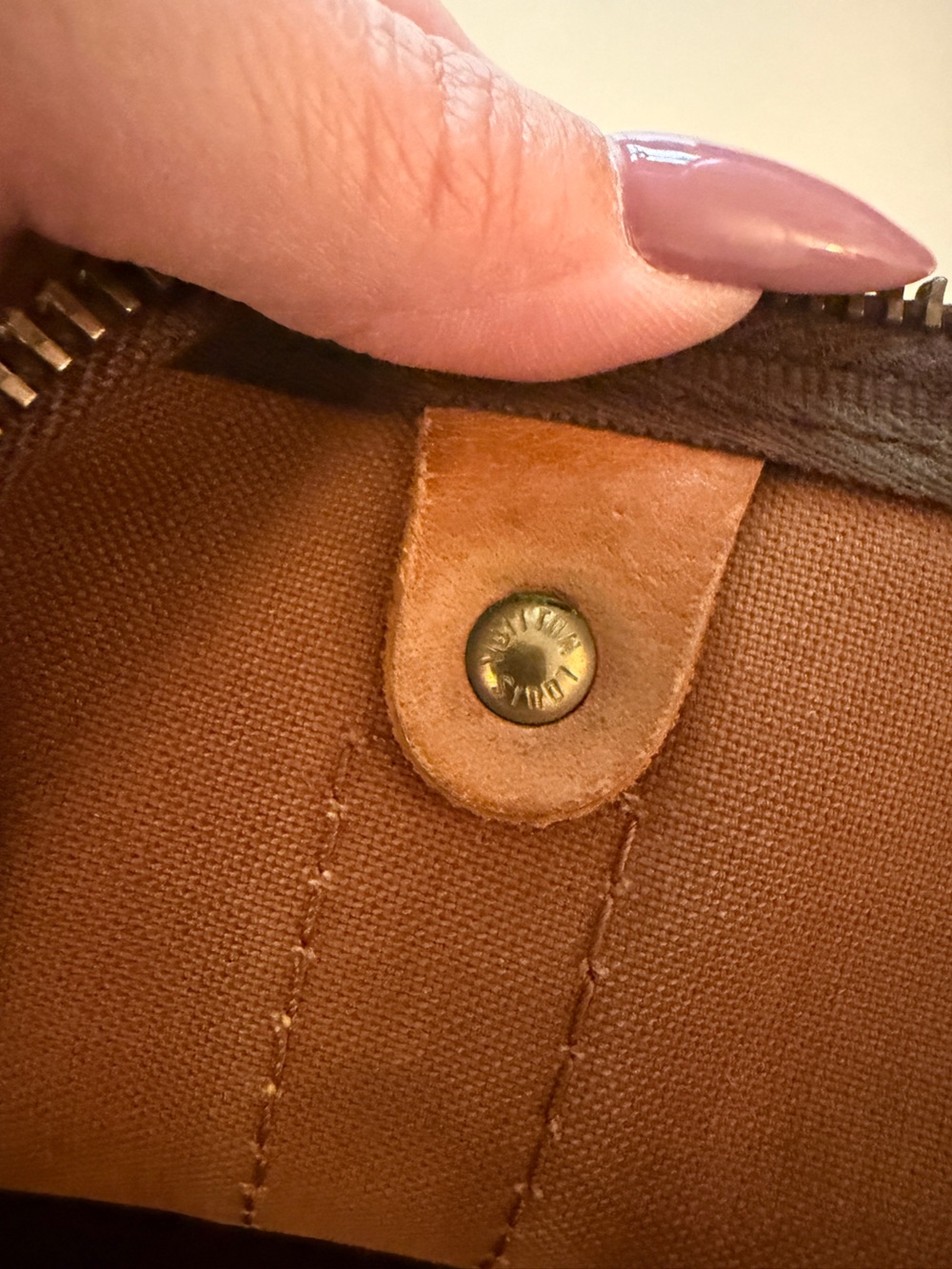 Well Loved 🤎 Louis Vuitton Brown Keepall 50 Travel Duffle Bag Weekender - Picture 14 of 16